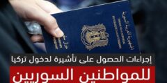 تأشيرة تركيا للسوريين